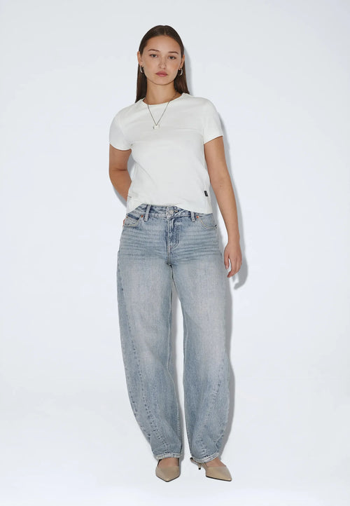 DrDenim Nanci Mid Barrel Seam