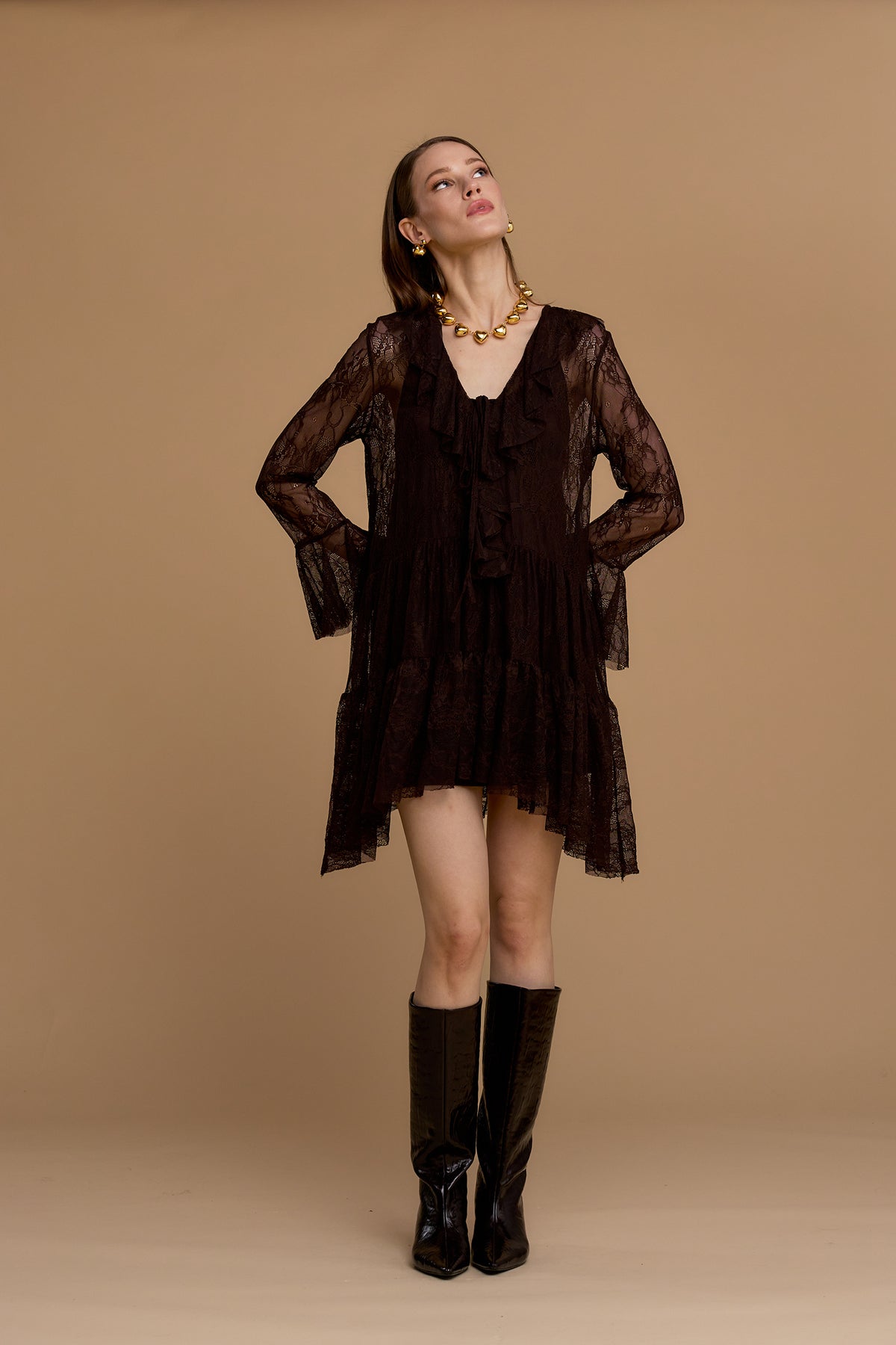 NoSecrets Abito Pizzo S026