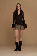 NoSecrets Cardigan Pelliccia S034