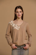 NoSecrets Maglia Con Pizzo NS139