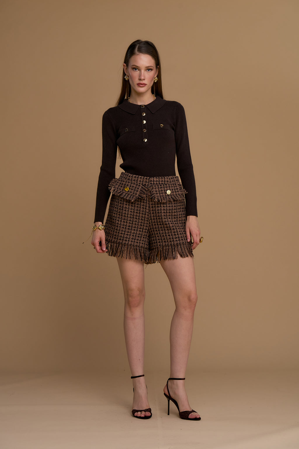 NoSecrets Polo Bottoni