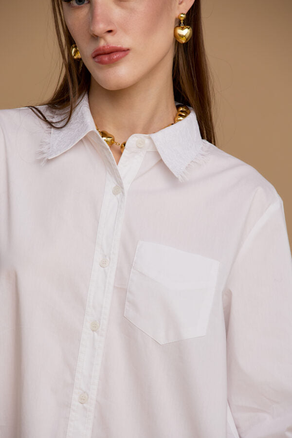 NoSecrets Camicia Pizzo S225