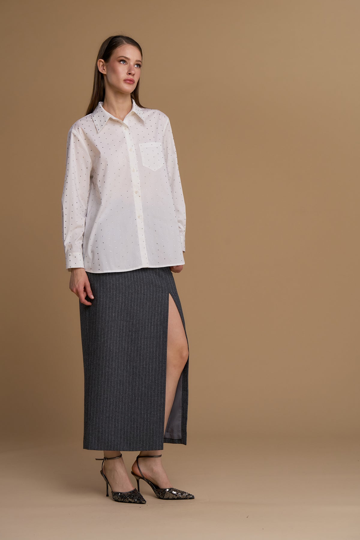 NoSecrets Camicia Crystal S226