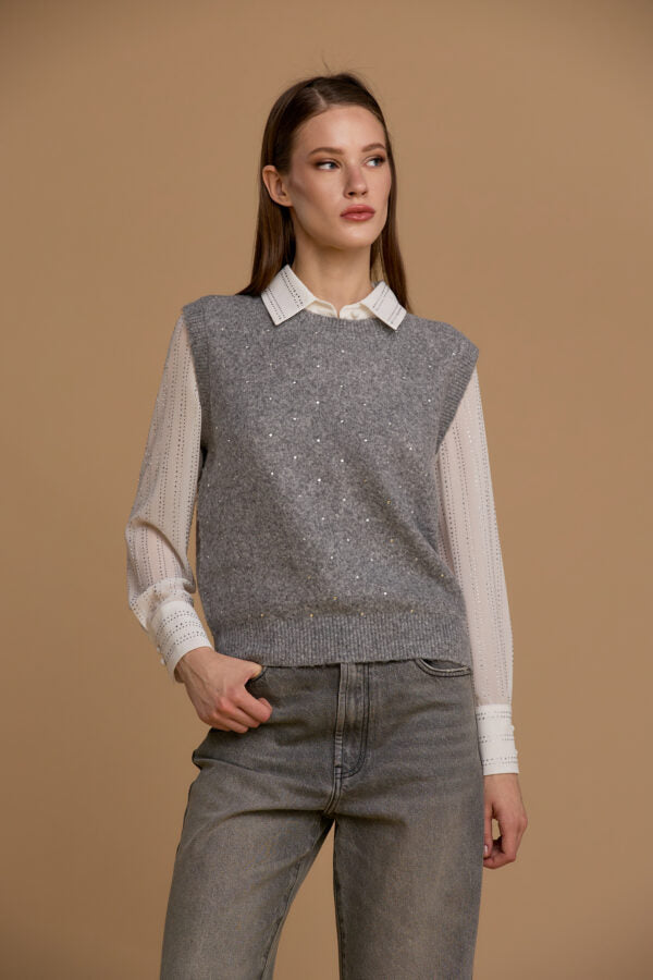 NoSecrets Gilet Crystal S243