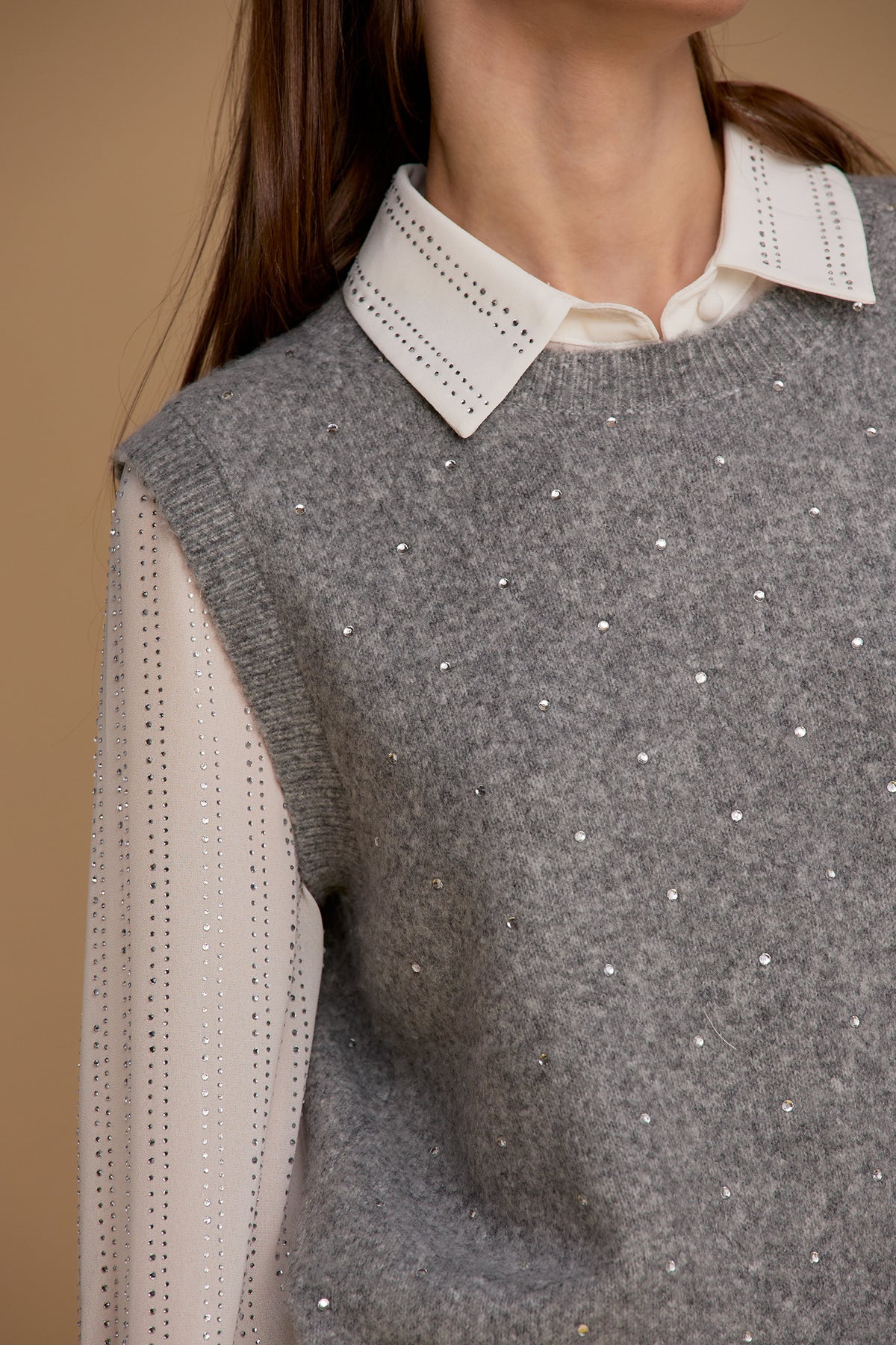 NoSecrets Gilet Crystal S243