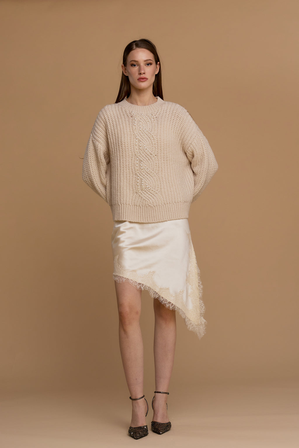 NoSecrets Maglione Perle