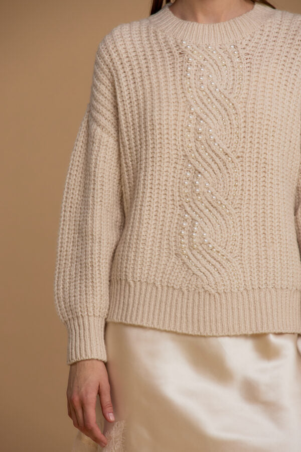 NoSecrets Maglione Perle