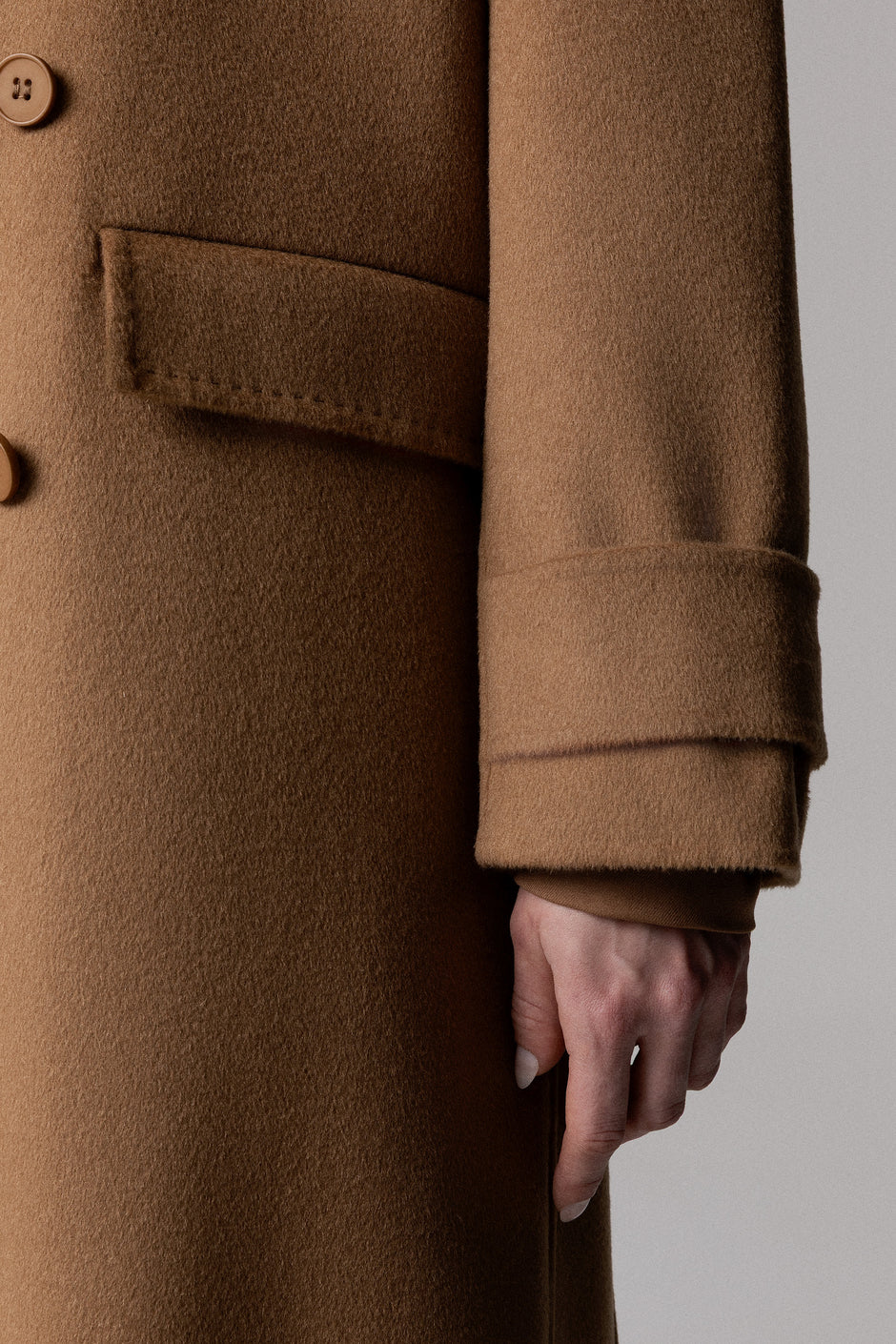 OdiEtAmo Cappotto Oversize Sciarpa