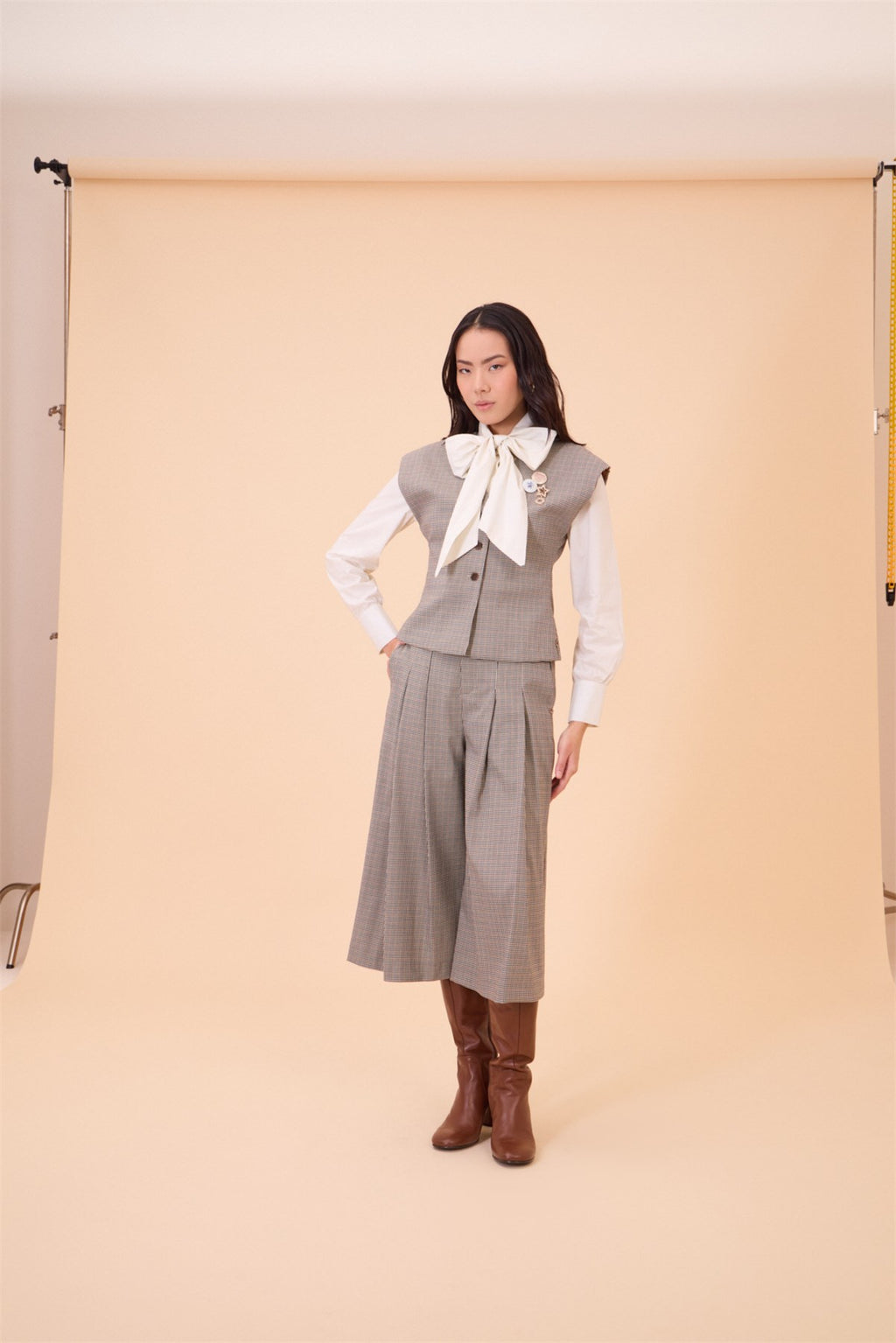 MemeRoad Camicia con Fiocco M5541C
