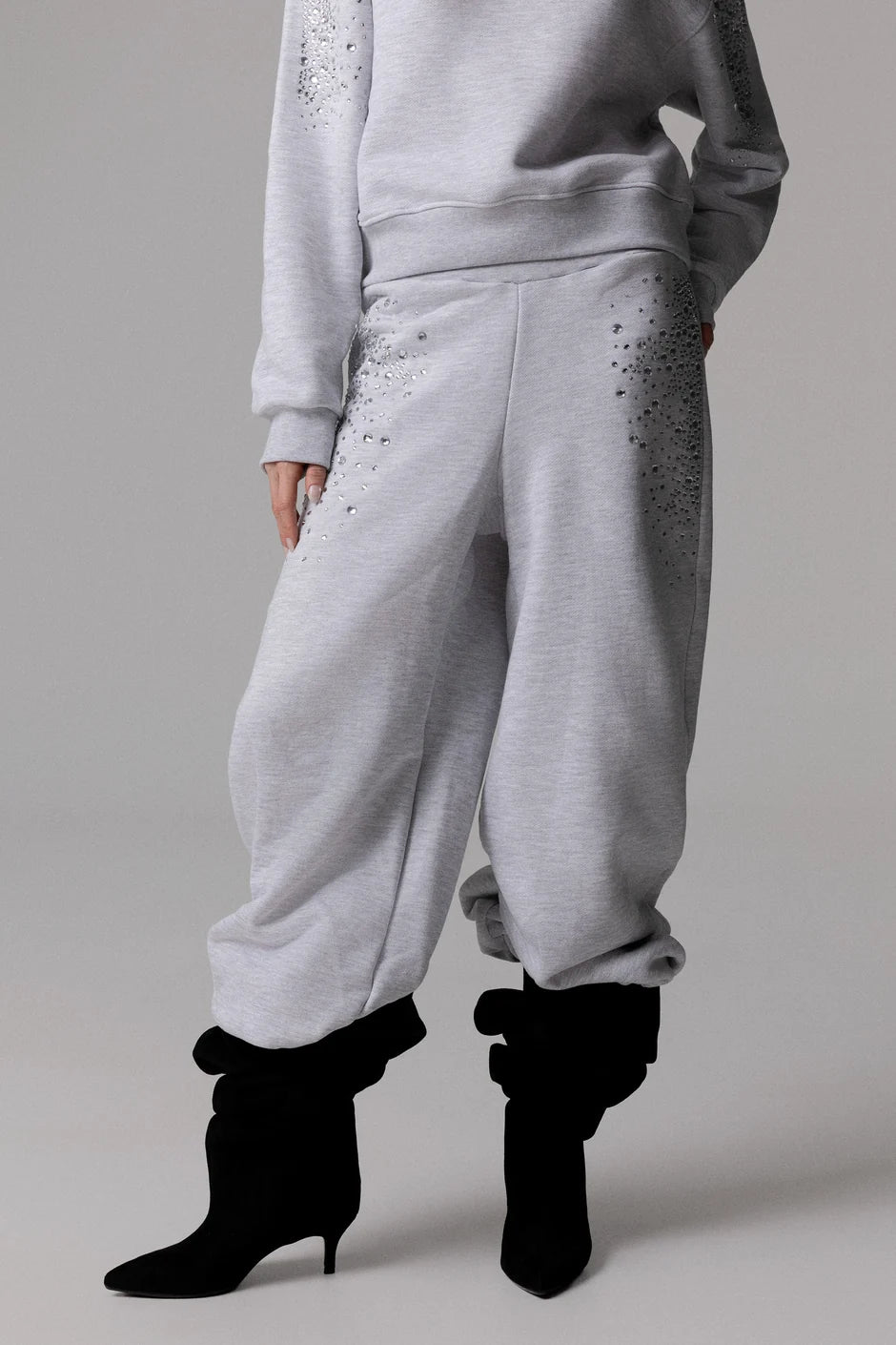 OdiEtAmo Felpa Pantalone Strass