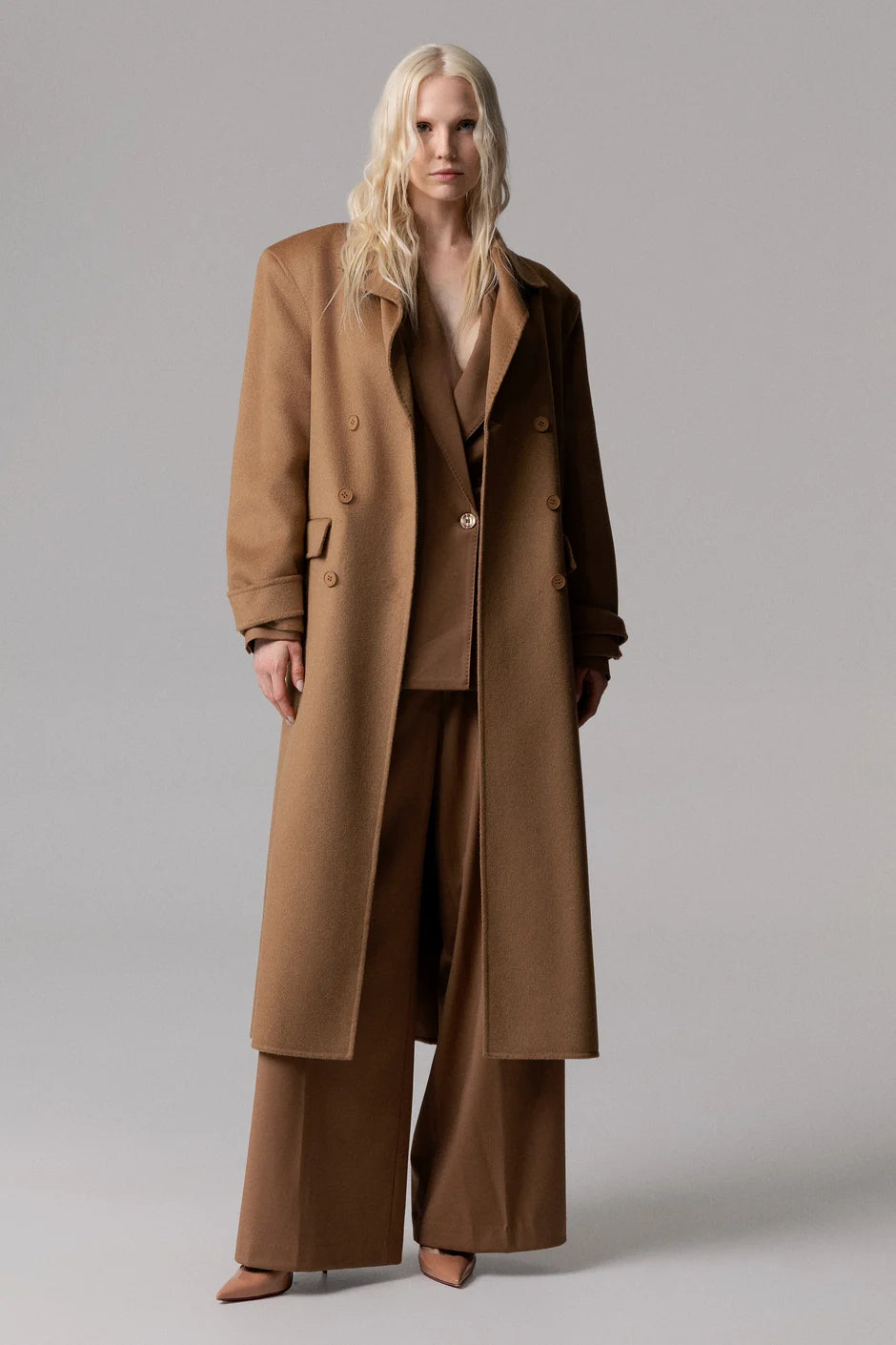OdiEtAmo Cappotto Oversize Sciarpa