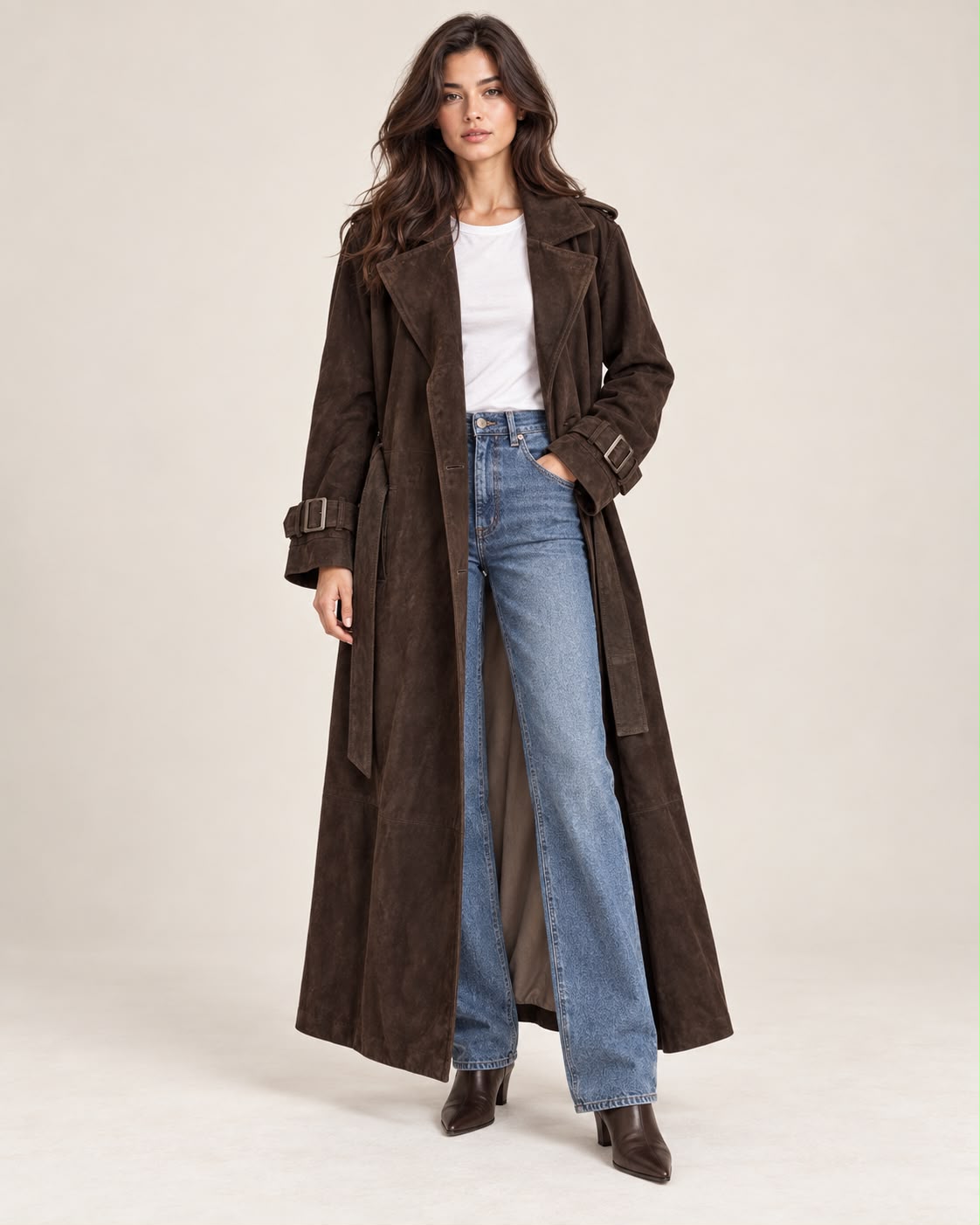 Marsem Trench Vera Pelle