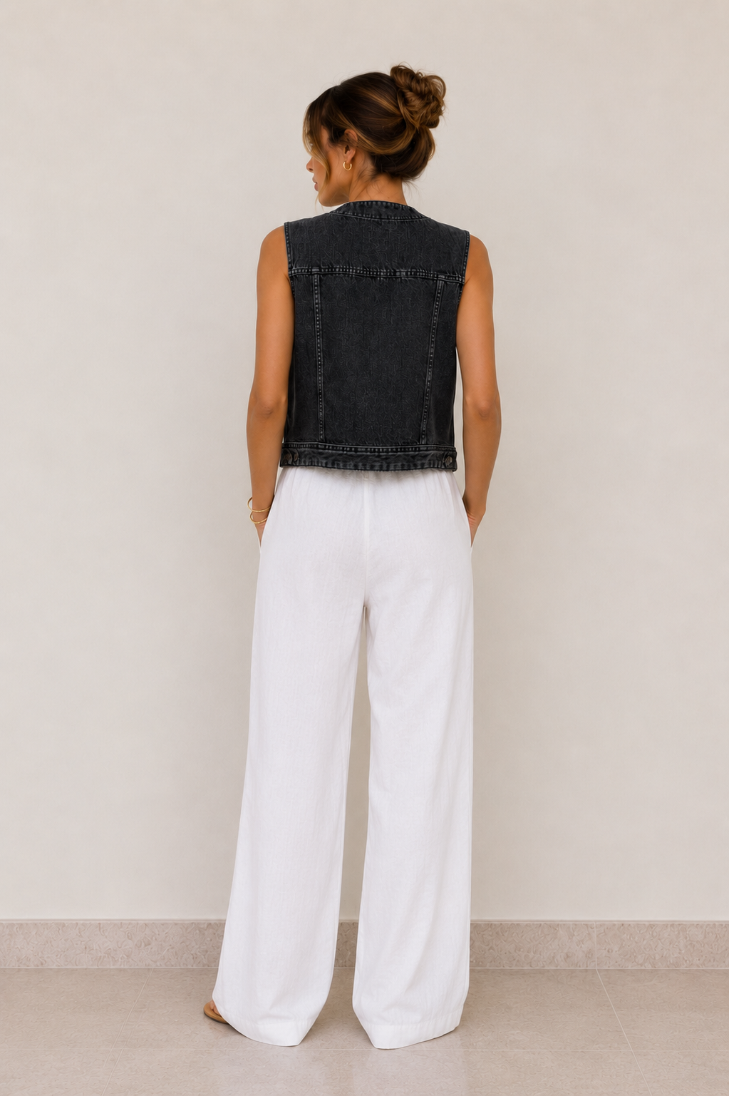 DrDenim Gilet Bottoni
