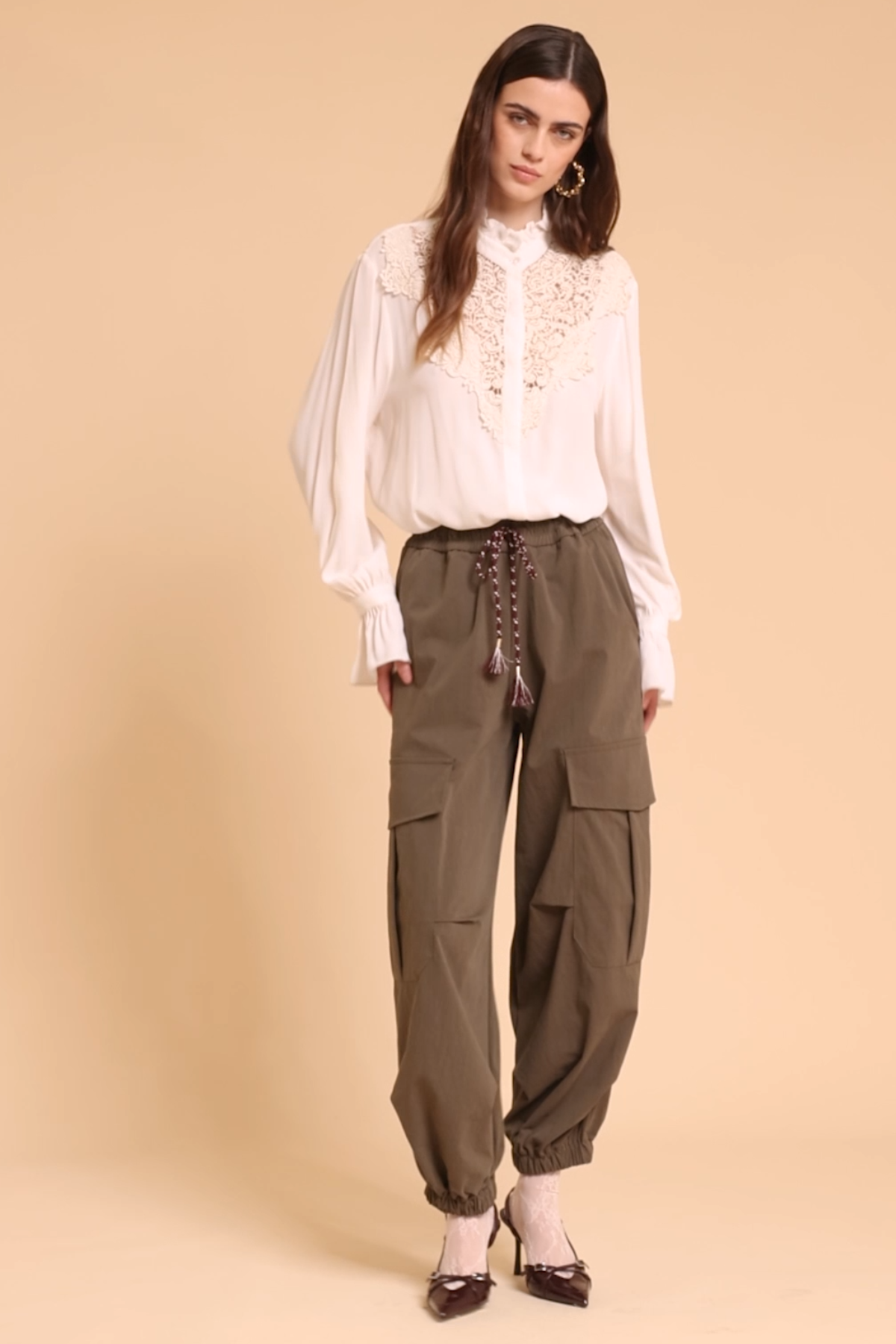 MemeRoad Pantalone Cargo M8539P