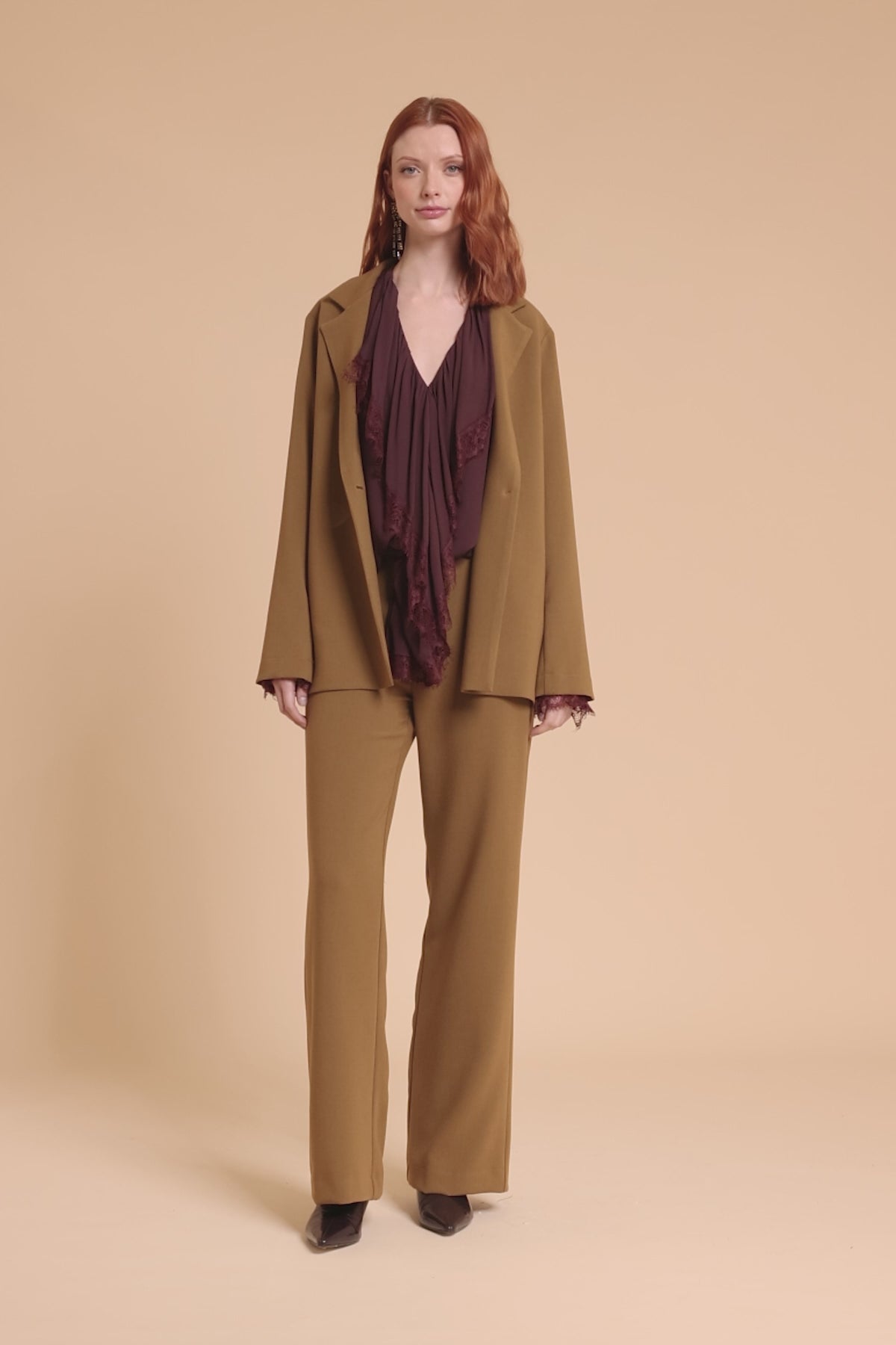 MemeRoad Blusa Rouches M5532C