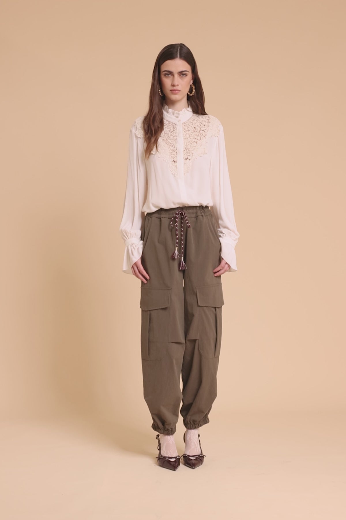 MemeRoad Pantalone Cargo M8539P