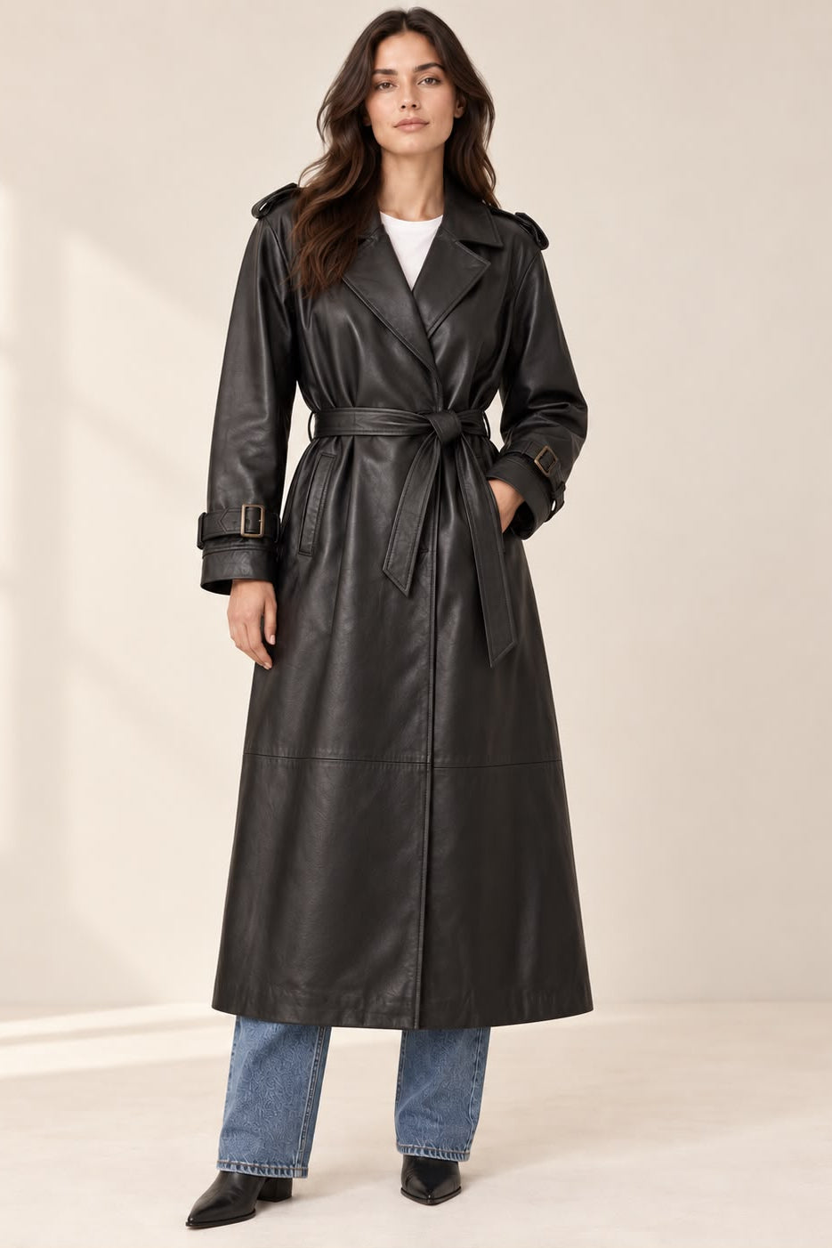 Marsem Trench Vera Pelle